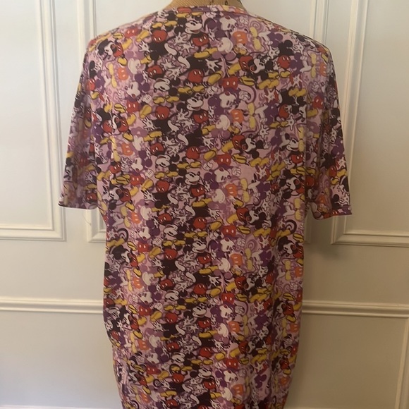 LuLaRoe Disney Mickey MousePurple Irma Women’s Top Size XXS - Picture 2 of 4